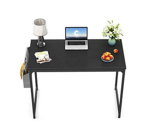 Metal Frame and Wood Study Table for School Student With Simple Home Writing Wooden Adjustable <strong>Computer</strong> Desk - Product Image 3