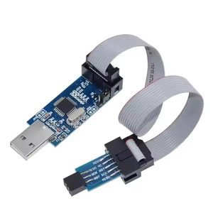 Ufficiale USBASP USBISP AVR programmatore modulo 51 AVR programmatore ISP USBASP Downloader USB ISP cavo di Download