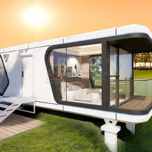 Быстрая установка 40-футовый космический корабль коммерческий космический дирижабль контейнерный дом космическая капсула отель использовать сборные дома - Product Image 2