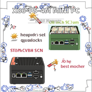Портативный карманный мини-ПК NAS четырехъядерный N150 4xm. 2 NVMe плата 2x2,5G маршрутизатор DDR5 SSD Hard UK/US/EU домашний медиа облачный компьютер - Product Image 2