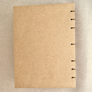 Cuadernos Kraft A5 personalizables, nuevo diseño, diario de tapa blanda con encuadernación de costura, Agenda, cuaderno, libros de notas impresos - Product Image 2