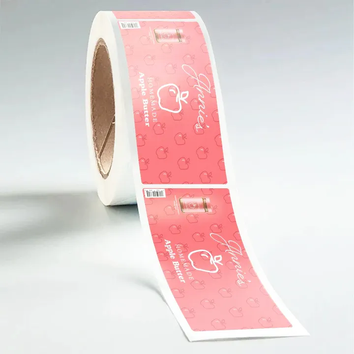 Özel Logo baskı ucuz fiyat su geçirmez ürün kendini yapışkanlı etiket stickerı