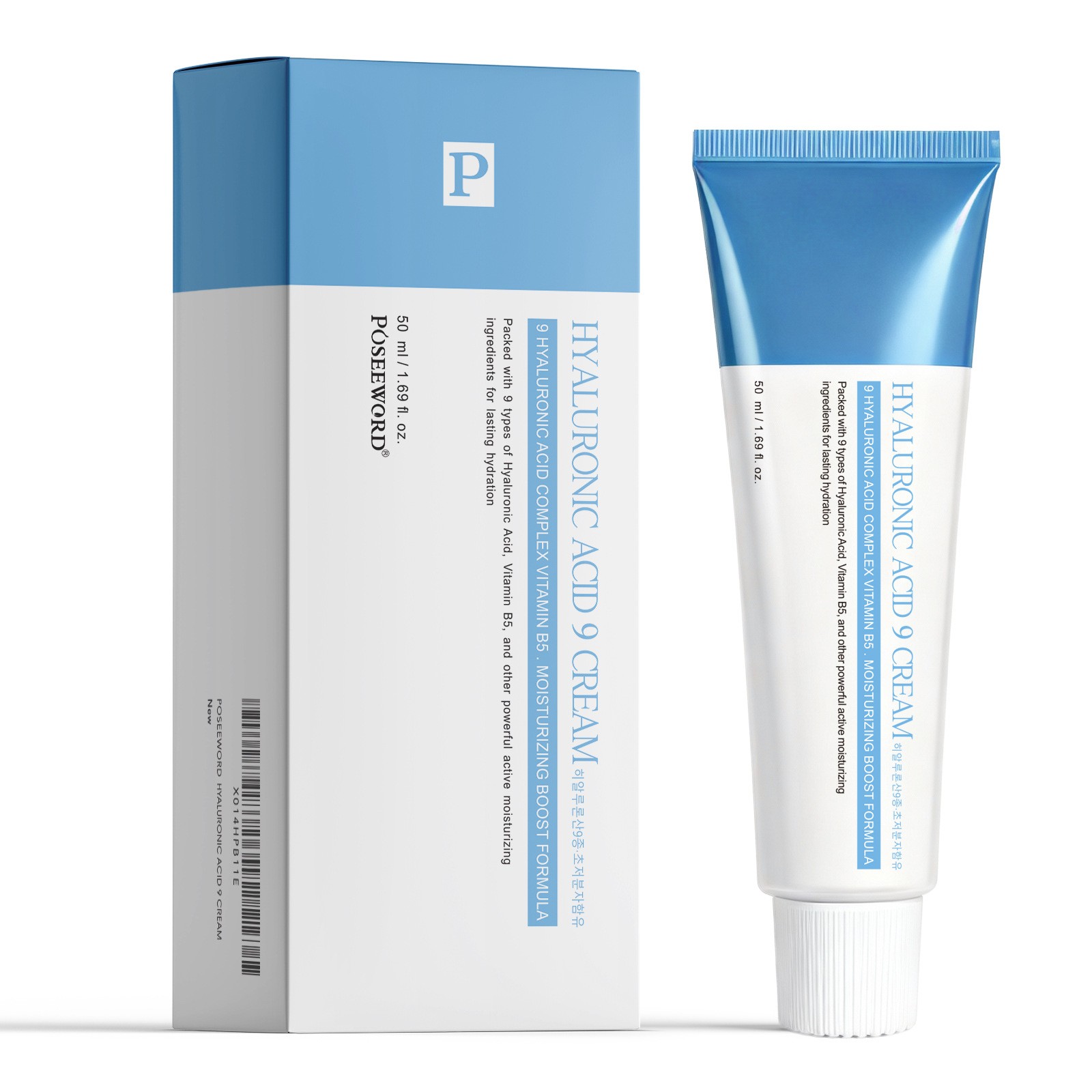 Poseeword crème à l'acide hyaluronique 9