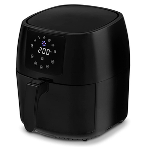 4.5L обезжиренный фритюрница с двумя решетками 1400W 8 программ Смарт аэрофритюрница для приготовления блюд без цифровой антипригарное корзина для использования на кухне Новый фритюрницы de aire - Product Image 3