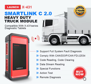 LAUNCH 2025 New X431 SmartLink <strong>C</strong> Heavy Duty Truck Diagnostic Machine Full System Auto <strong>Code</strong> Reader X431 HD Module - Product Image 5