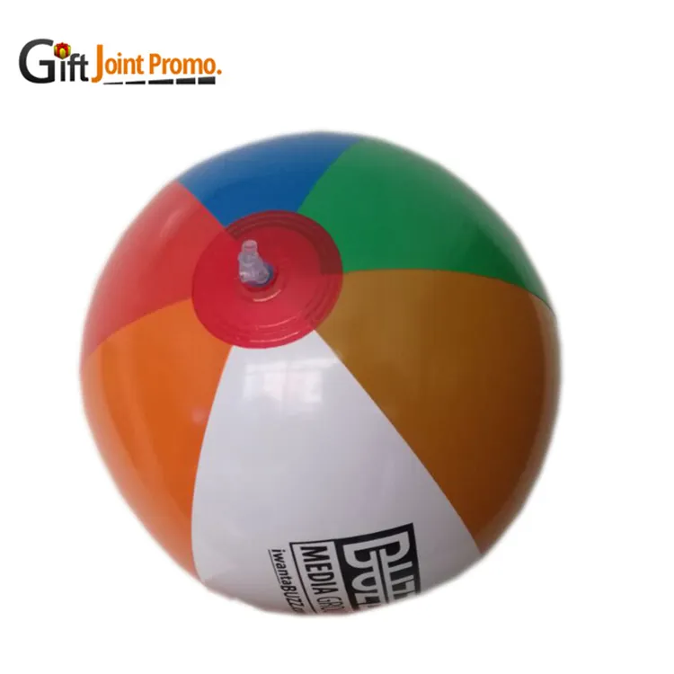 Offre Spéciale LOGO Personnalisé GRAND PVC GONFLABLE Ballon De Plage D'été Plage De L'eau Jouet Ballon Gonflable