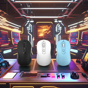 2.4G Dual Mode USB alimentato a batteria Wireless Gaming Mouse 1600 Dpi di tracciamento ottico per PC Computer portatile uso ufficio - Product Image 3