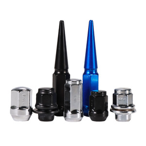 Nhà máy phong cách Chrome kẽm kết thúc màu đen bạc acorn Mag <span class=keywords><strong>Lug</strong></span> Nut M12x1.5 14x1.5 12x2 14x2 tùy chỉnh - Product Image 3