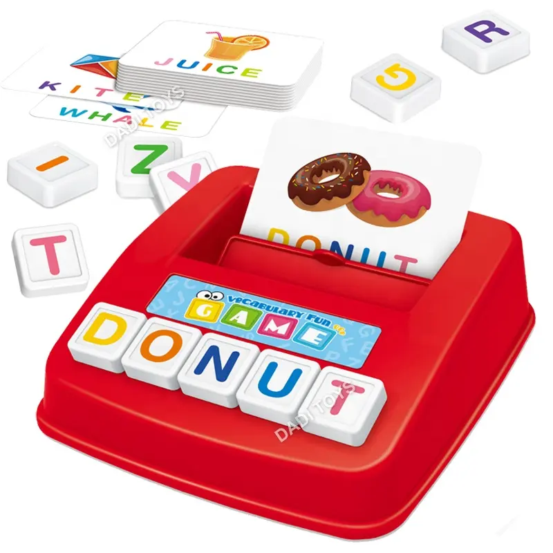 キッズ教育早期学習記憶玩具インテリジェンス玩具アルファベット文字英語スペルゲーム