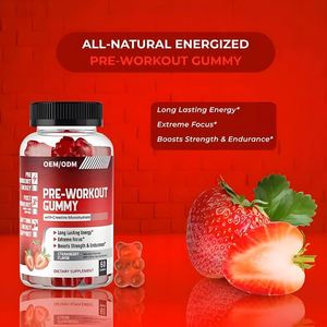 OEM Preworkout Gummies Creatine & Turane özelleştirilmiş şekil formülü ön egzersiz sakızlı - Product Image 6