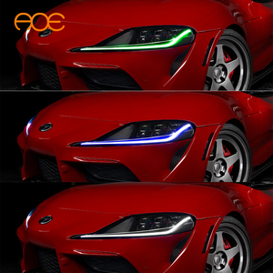 Toyota için Toyota için 2020-2024 LED far DRL yükseltme kiti yeni durum APP renk değiştirme RGB DRL modülleri - Product Image 1