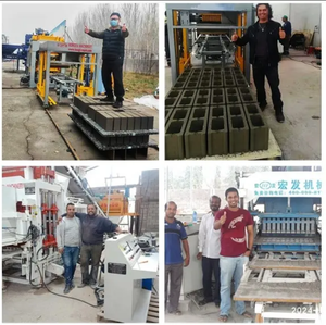 Construcción de la máquina de bloques huecos y ladrillos de hormigón, procesamiento de moldes de vibración aplicable en el momento de la creación - Product Image 3