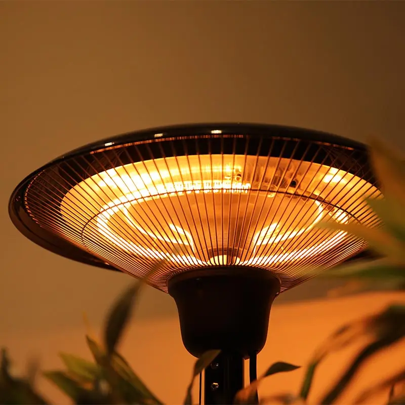 ขายส่งความปลอดภัยเหล็กไฟฟ้าฟรียืนกลางแจ้งPatio Heater 2การตั้งค่า