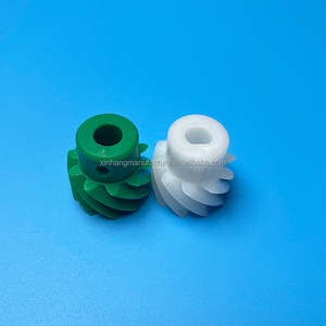 螺旋齿轮传动工程用精密铸造右旋斜齿轮交错轴聚甲醛 (POM) - Product Image 3