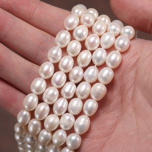 PP17-3A 3-9mm Smooth Flat Beads Natural Freshwater Pearl Small Beads DIY Loose Beads Handmade Jewelry Materials - Product Image 2