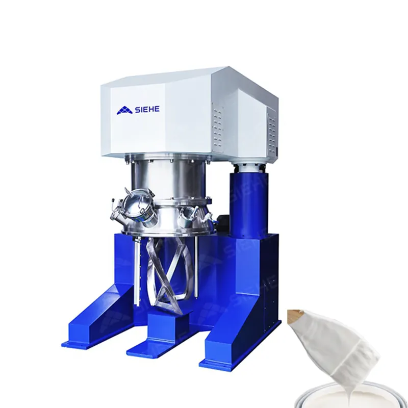 Planetary Industrial Stirrer For High Viscous Material Epoxy Vacuum Double Planetary Mixer
