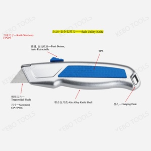 Thiết kế nhỏ gọn Dao cắt bền có thể thu vào túi tiện ích để cắt hàng ngày và sử dụng bảo trì công nghiệp - Product Image 2