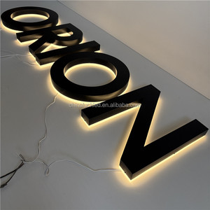 Custom 3D Outdoor <strong>Logo</strong> Sign Led 3d Backlit Sign Customize Led Sign - Product Image 2