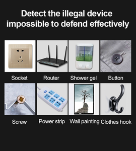 Hidden Camera Detector Handy for LadiesRF Wireless WiFi Detectors GPS Tracker Spy Gear Finder Security <strong>Device</strong> for Car Hotel Room - Product Image 6
