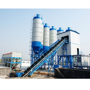 Hot Sale Hzs50 Container Ready Mix 30m3 h with Mixer Price Station <strong>Concrete</strong> Batching <strong>Plant</strong> Design