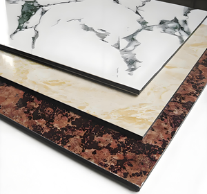 PVDF PE-beschichtete Stein-Aluminium-Verbund platte für Innen-und Außenwand verkleidung Robuste Aluminium verkleidung platte - Product Image 2