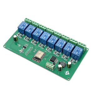 ESP8266 WiFi 8-Kanal-Relaismodul-5V/7-28V Dual-Netzteil mit ESP-12F Entwicklungs platine für Home Assistant - Product Image 6