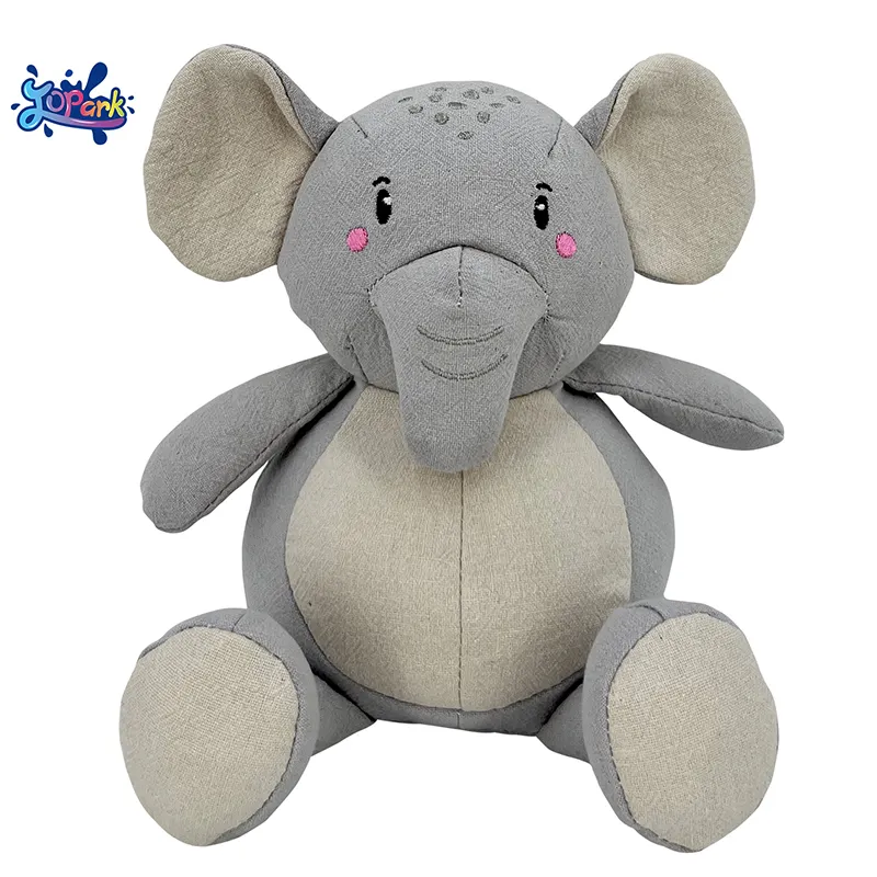 JOPARK 14/28cm di lino coniglietto di pasqua peluche di simulazione di peluche di peluche personalizzabile orecchie lunghe coniglio mascotte bambola Kawaii