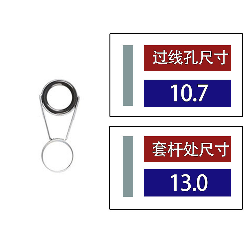 Rod inner diameter -13.0