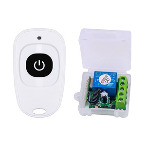 433 frequenza piccola valigia telecomando uso domestico 12V/24V/220V/5-80V funzione di temperatura adesivi opzionali singolo telecomando - Product Image 3