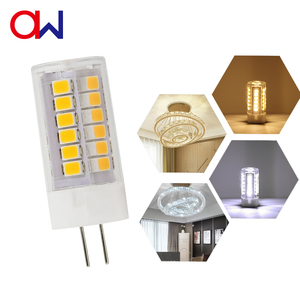 Silicone <strong>LED</strong> Bulb 360 Beam Angle <strong>LED</strong> Lights No Flicker for Crystal Light Chandelier Lighting Mini <strong>G4</strong> <strong>LED</strong> <strong>12V</strong> <strong>1.5W</strong> Ceramic 80 AWL