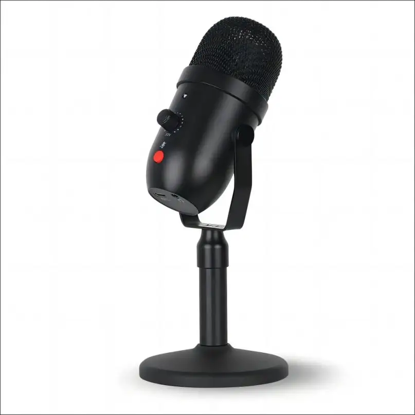 Microfono Usb multifunzione per giochi all'ingrosso da Studio Desktop treppiede professionale Usb Rgb microfono da gioco per Tablet