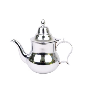 Thanh lịch Ma-rốc ấm trà bình nồi Ấm đun nước Thổ Nhĩ Kỳ Arabic hồ sơ với tích hợp bộ lọc cho những người yêu thích làm bằng kim loại - Product Image 1