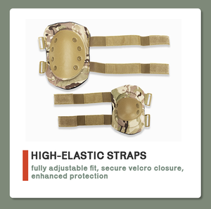 Rodilleras tácticas de TPU de Grado Profesional, coderas, correas de bucle de gancho elástico, juego de equipo de seguridad para actividades de Fitness de Patinaje - Product Image 4