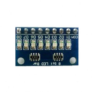 3,3 V 5V 8-Bit blau/rot gemeinsame Anode/Kathode LED-Anzeige modul DIY