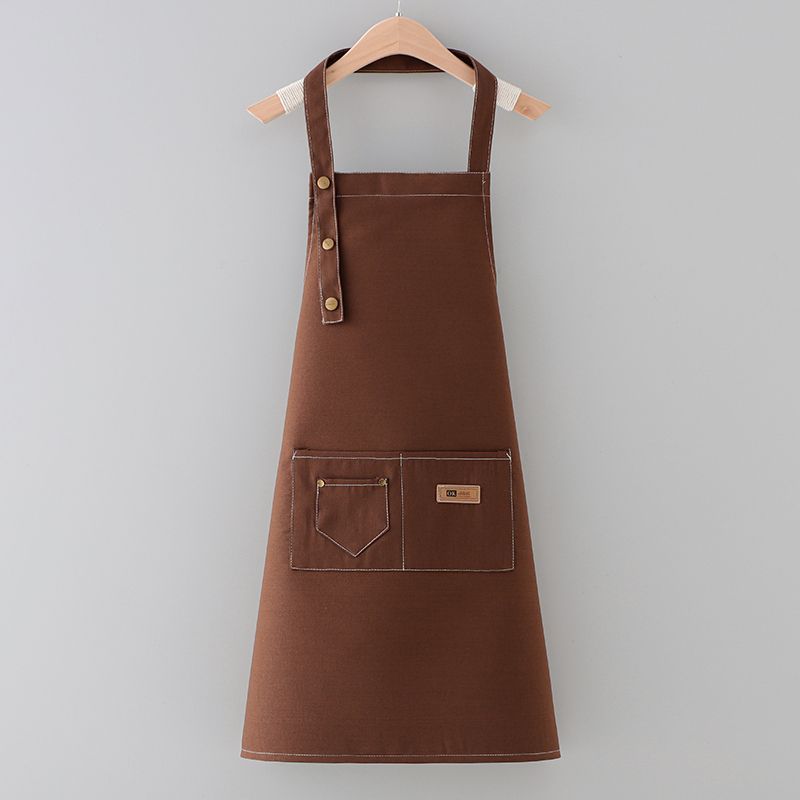 Marron (col en toile)