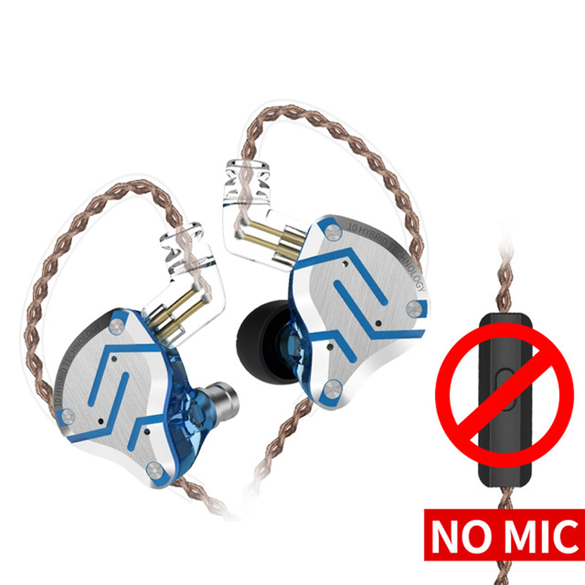 Éblouissement Bleu Pas de micro