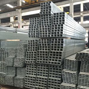 建筑和工业用锌铝镁ASTM钢型材ms方管镀锌方管<span class=keywords><strong>gi</strong></span>管价格