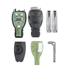 Mercedes Benz için akıllı uzaktan anahtar Fob 3 düğme 433MHz BGA A B C E G S CLK SLK ML sınıf uzaktan NEC Blade ile anahtar kapağı kılıfı - Product Image 5
