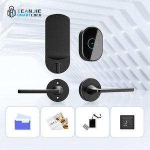 Cerradura de puerta de hotel dividida de estilo más nuevo con tarjeta de llave Software gratuito Puerta de habitación administrada Red WiFi de almacenamiento de datos en la nube - Product Image 4