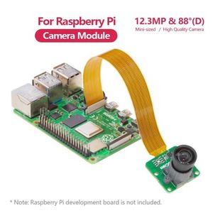 Mini Módulo de cámara de alta calidad de 12MP 477P para Raspberry Pi y Pi Zero