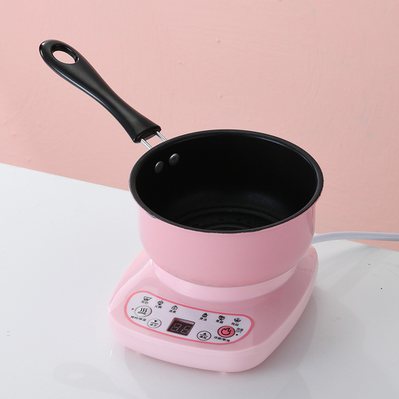 Pink (Mini 4-Button Heating Milk Pot)