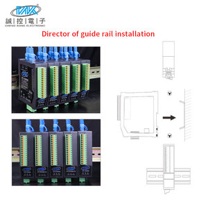 CK-3088R 8チャンネルアナログ入力熱電対K型温度取得モジュールRS-485 Modbus-RTU通信入力 - Product Image 6