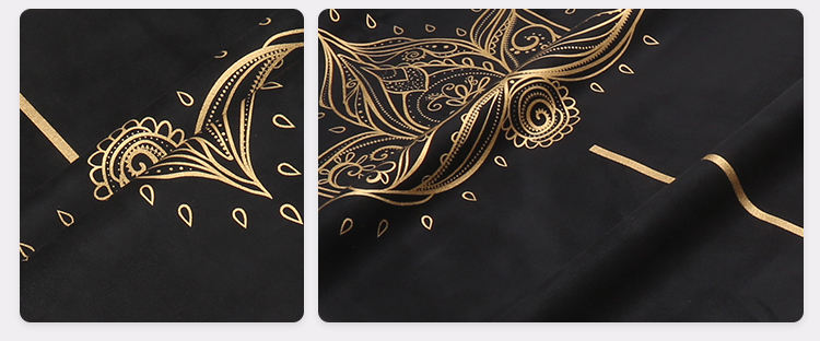 Estera de Yoga de gamuza-Negro