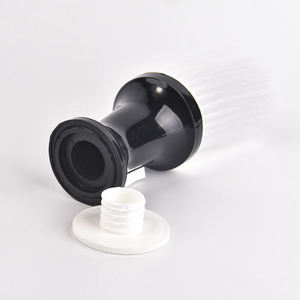 Prezzo a buon mercato colore nero spazzola per capelli spazzola per capelli per parrucchieri collo spolverino per il viso spazzola per capelli per la pulizia del barbiere - Product Image 3