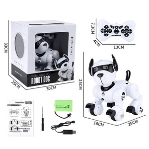 Интеллектуальные Электронные Домашние животные Rc игрушки Rc животные танцы робот собака Программирование Smart Patrol Rc собака для детей - Product Image 4