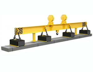 定制的电动吊具起重机，用于钢板和金属板装载/卸载核心电机部件 - Product Image 3