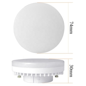 ไฟเพดาน LED กลม5W พร้อมแหล่ง SMD โคมไฟ GX53 AC85-265V 6500K CT PC วัสดุตัวเครื่องได้รับการรับรองจาก ROHS EMC สำหรับใช้ในบ้าน - Product Image 3