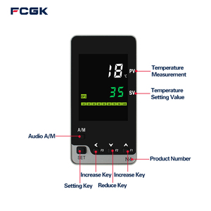Di alta qualità N1 48x96 PID regolatore di temperatura Display LCD CE certificata uscita relè K J Pt100 ingresso OEM ODM personalizzato - Product Image 2