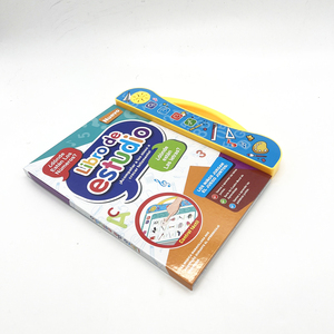 Çocuklar için İngilizce ve İspanyolca eğitici oyuncak elektronik kitap çocuk İspanyolca ses kitapları kelimelerin telaffuz incelemek için - Product Image 6