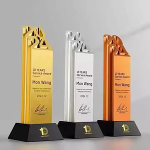 جوائز الشركة المخصصة للأعمال الشخصية الفاخرة هدايا الاجتماعات السنوية الكأس المعدني جوائز الشركة الكبيرة Star - Product Image 4